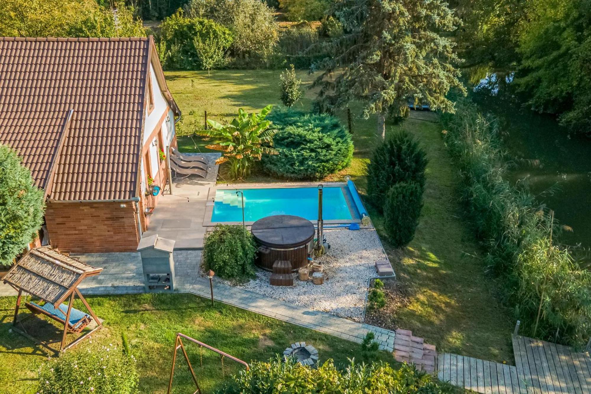 Posteleki Vendeghaz-Nyugalom Szigetei Villa Гюла Екстериор снимка